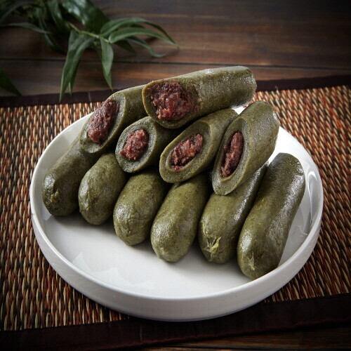 곰취 가래떡 80g 12개(960)g 인제 동일농장 팥앙금